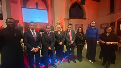 الاتحاد العام للمصريين بالمملكة المتحدة يشارك في احتفالات عيد الميلاد .. صور