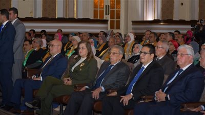 وزير التعليم العالي يشهد الاحتفال بعيد العلم التاسع عشر لجامعة القاهرة