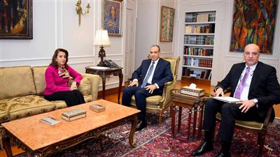 وزير الخارجية يستقبل المرشحة المصرية لمنصب نائب رئيس مفوضية الاتحاد الأفريقي 