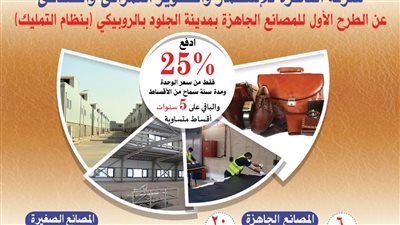 القاهرة للاستثمار والتطوير: الروبيكي تستهدف تصنيع منتجات جلدية بمعايير تنافسية تضاهي نظيراتها العالمية
