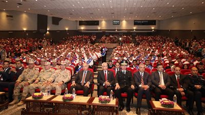 ندوة تثقيفية للدفاع الشعبي بجامعة المنيا 