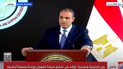 مصر تدين اقتحام وزير الأمن القومي الإسرائيلي المسجد الأقصى المبارك