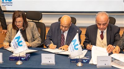 بروتوكول ثلاثي بين جامعة النيل وصندوق عطاء ومؤسسة بصيرة لدعم ذوي الإعاقة