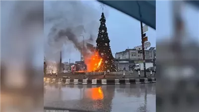 تعرف على المسلحين المتهمين بحرق شجرة عيد الميلاد في حماة؟