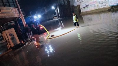 موجة من الأمطار الغزيرة تضرب مدن وقري البحيرة 