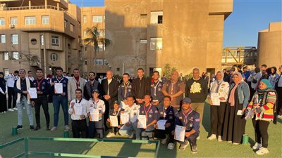 جامعة حلوان تنظم الملتقى الكشفي الرابع والأربعين 