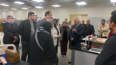 المنشاوي يتابع تجهيز معمل المهارات بجامعة أسيوط الأهلية لخدمة كليات القطاع الطبي