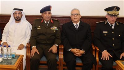 رئيس البرلمان العربي يقدم واجب العزاء للمستشار أحمد مناع في وفاة والدته