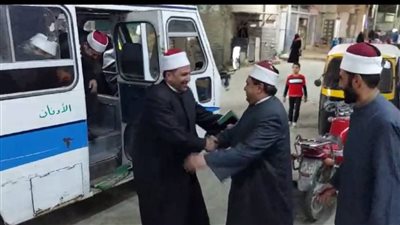 الأتوبيس الدعوي بأوقاف الفيوم يصل إدارة 