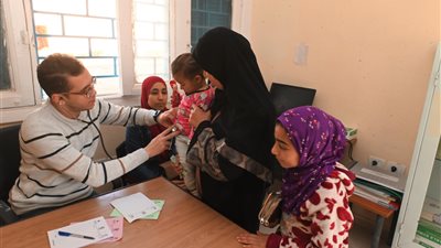 جامعة الفيوم تنظم قافلة تنموية بقرية قوته