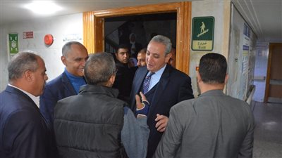 محافظ الغربية: الخدمات الطبية في تطور مستمر 