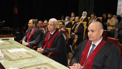 رئيس جامعة المنوفية يشهد فعاليات إحتفال الجامعة بعيدها 48