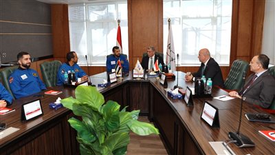 وكالة الفضاء المصرية تستضيف وزير الدولة لشؤون الشباب الإماراتي