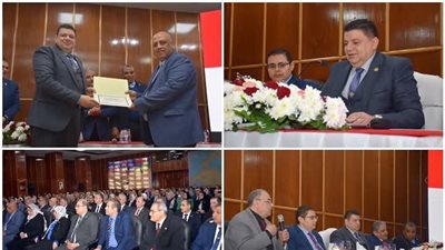 اللقاء السنوي  للدكتور أمجد الوكيل مع العاملين بهيئة المحطات النووية 