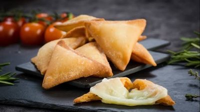 السمبوسة بالجبن| مقبلات شهيه لا تقاوم