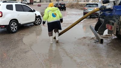 طوارئ بالإسكندرية.. استمرار تساقط الأمطار 