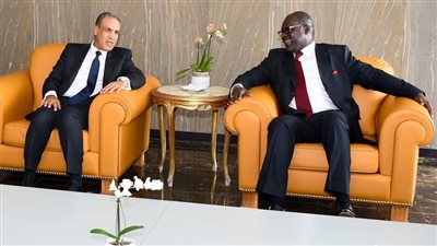 وزير الخارجية والهجرة يلتقي مع نظيره الجابوني