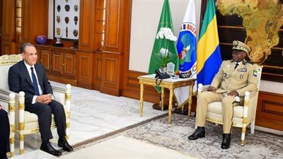 وزير الخارجية والهجرة يلتقي الرئيس الجابوني خلال زيارته إلى ليبرفيل