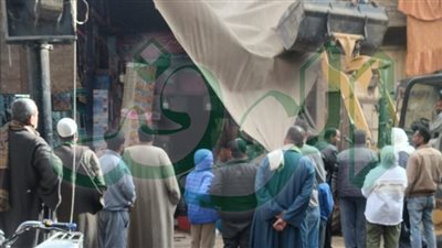 أسوان تنفذ حملة لإزالة التعديات بكوم أمبو 