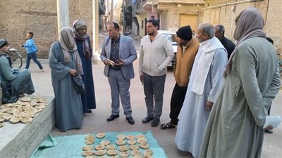 لضبط منظومة إنتاج الخبز.. رئيس قوص يتفقد المخابز 