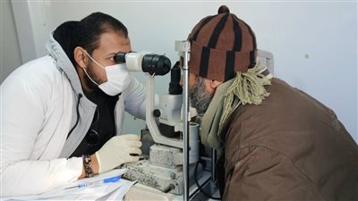 توقيع الكشف على 829 مريض بقرية جاليا بالدقهلية