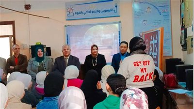 مدير تعليم الفيوم يشهد تدريب 