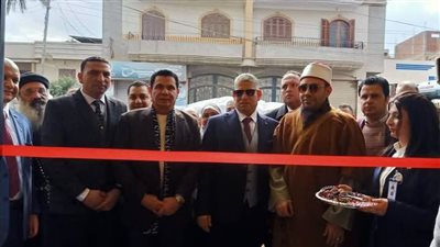 افتتاح فرع بنك مصر الجديد بمركز شباب القنايات