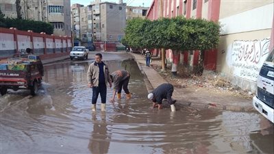 أمطار غزيرة وطقس شديد البرودة بالبحيرة 