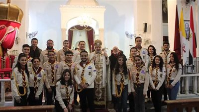 الأنبا توما حبيب يفتتح عام يوبيل الرّجاء بكاتدرائيّة يسوع الملك بطهطا