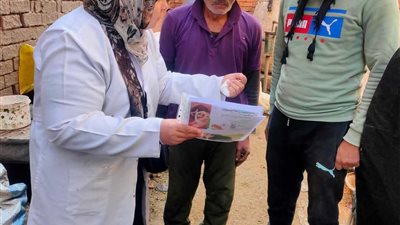 تحصين 4 آلاف رأس ماشية وطيور بالدقهلية