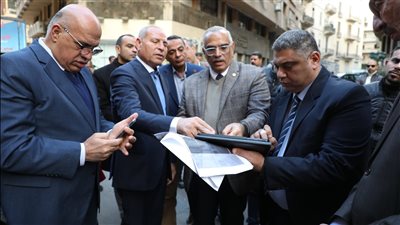 الدكتور إبراهيم صابر: حريصون على تطوير منطقة القاهرة الخديوية