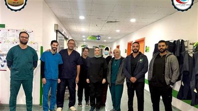 مستشفى العجمى تنجح فى اجراء قسطرة شريانية لمريض بالعناية المركزة بالإسكندرية 