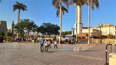 فيديو| احتفالات مبهجة في الأقصر لاستقبال العام الجديد