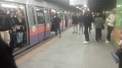 انتحار طالب بالمترو وتوقف حركة القطارات بالخط الثاني