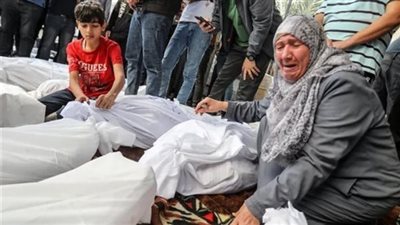 شهيدان فلسطينيان خلال قصف الاحتلال شقة سكنية بالشجاعية شرق غزة