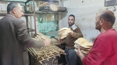 رئيسا أبو المطامير وشبراخيت يقومان بجولة مرورية على المخابز البلدية