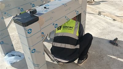 إمداد مستشفيات جامعة جنوب الوادي ببوابات دخول إلكترونية 