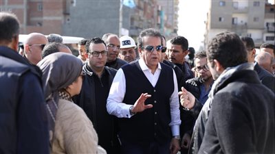 وزير الصحة يتفقد مشروع إنشاء مستشفى طنطا العام بتكلفة 2 مليار جنيه