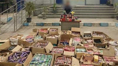 ضبط متهم بإدارة مخزن للاتجار في الألعاب النارية بالشرقية 