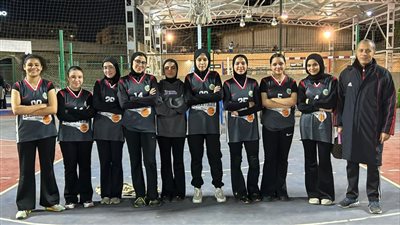 صعود ناشئات فريق جامعة المنصورة لبطولة الجمهورية لكرة السلة 