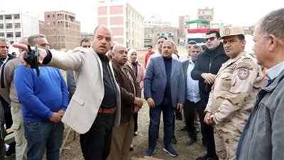 معسكر إيواء عاجل لمواجهة الكوارث والأزمات بالمجمع الرياضي للتربية والتعليم بالزقازيق