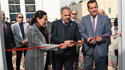 افتتاح التوسعات الجديدة لمحطة الصرف الصناعي بالعاشر من رمضان 