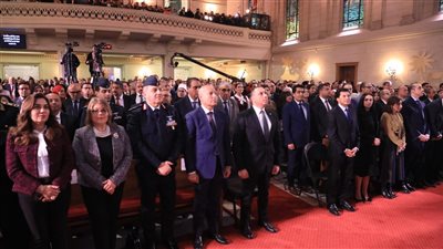 محافظ القاهرة يشهد احتفال الطائفة الإنجيلية بمناسبة عيد الميلاد المجيد