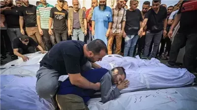 استشهاد 9 فلسطينيين في قصف إسرائيلي على جباليا والنصيرات بغزة