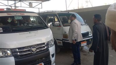 رئيس مركز ومدينة قوص يتفقد الحاله العامة لمجمع المواقف