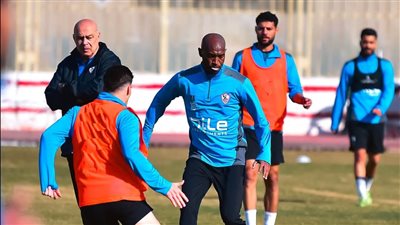 مران الزمالك..فقرة تدريبات بدنيه للاعبين البدلاء 