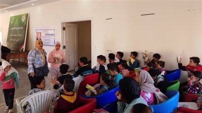 جامعة حلوان تطلق القافلة الطبية التثقيفية بمركز واحة المنتجين