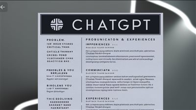 تحذير من استخدام Chat GPT لكتابة السيرة الذاتية.. فيديو