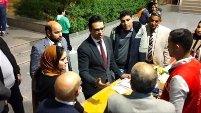 وكيل صحة سوهاج يتفقد الخدمات الطبية المقدمة بمحيط الكنائس