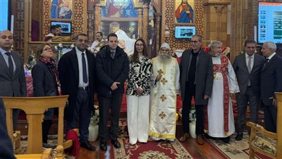 قنصل مصر العام بجنوب فرنسا تنقل تهاني الرئيس السيسي بأعياد الميلاد.. صور